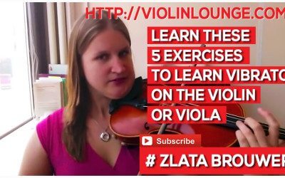 [Video] 5 Exercises to Learn Vibrato on the Violin or Viola