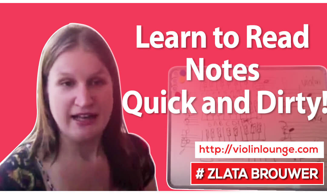 Learn to Read Notes – Quick and Dirty!