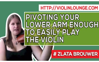 What if You Can’t Rotate Your Arm/Wrist/Hand Enough to Play Violin?