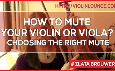 How to Mute Your Violin or Viola? Which Mute to Choose?