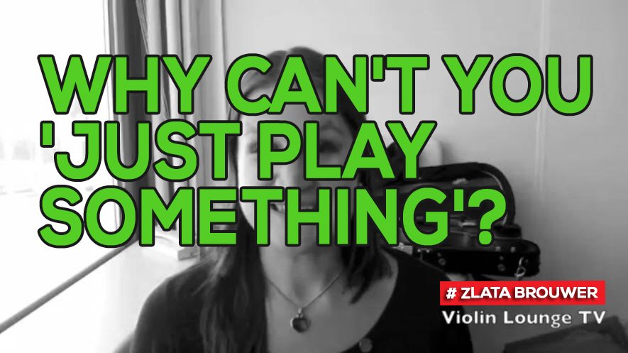 Why Can’t You ‘Just Play Something’?