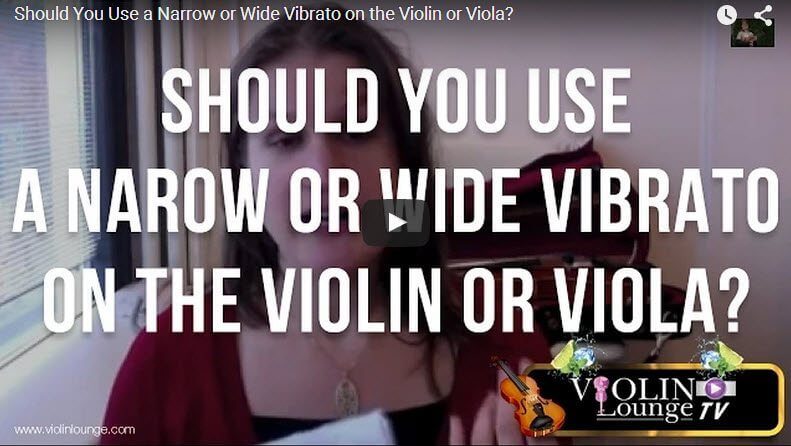 Should You Use a Narrow or Wide Vibrato on the Violin or Viola?