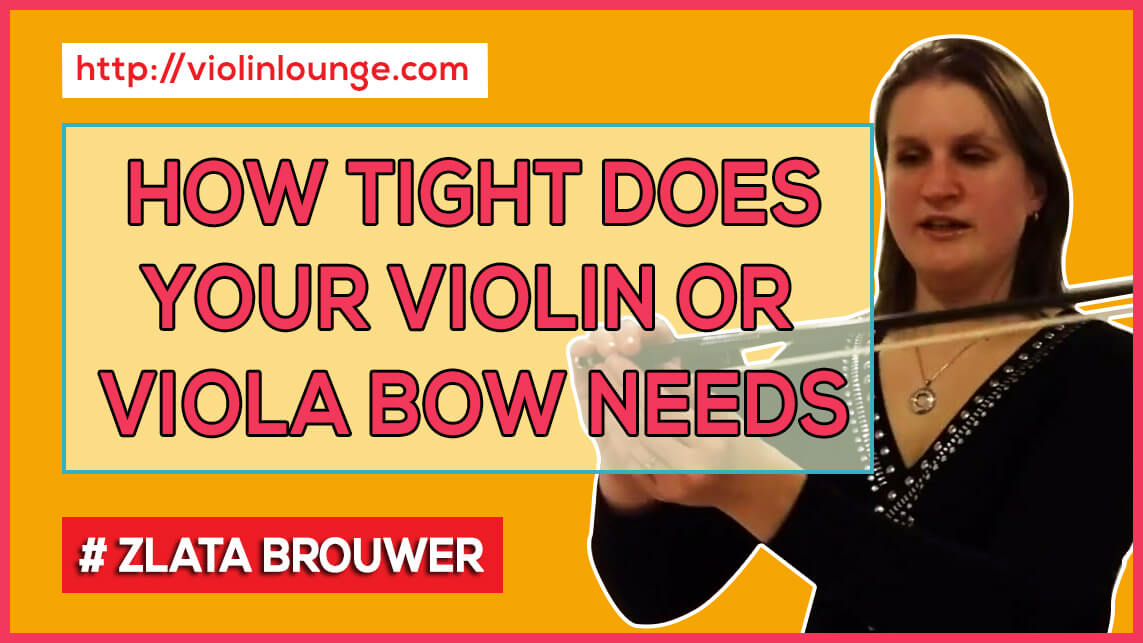 How (much) To Tighten Your Violin or Viola Bow Violin Lounge