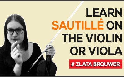 How to Learn Sautillé on the Violin or Viola