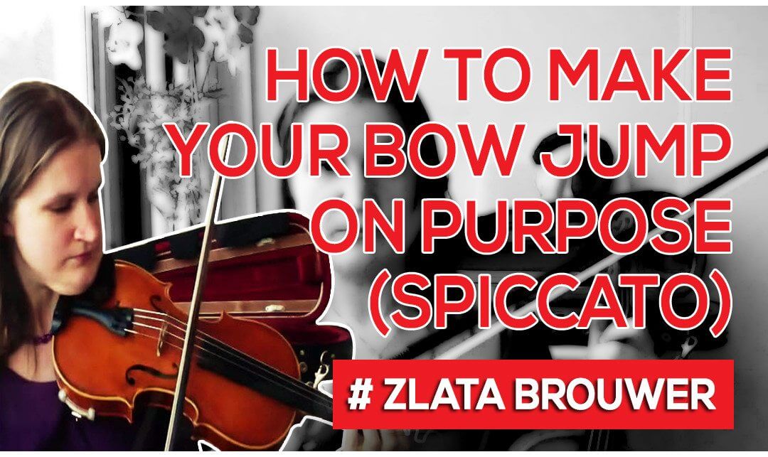 How to Make Your Bow Jump on Purpose (Spiccato)
