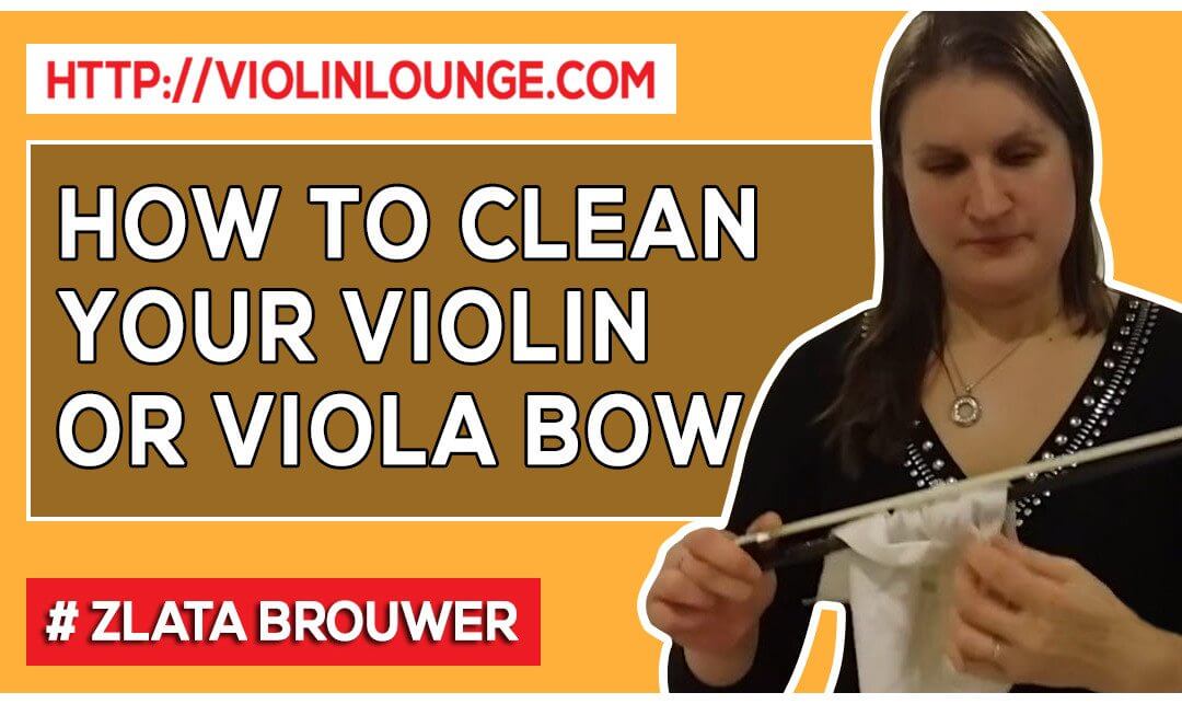 How To Clean Your Violin or Viola Bow