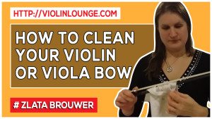 How To Clean Your Violin or Viola Bow How To Clean Your Violin or Viola Bow