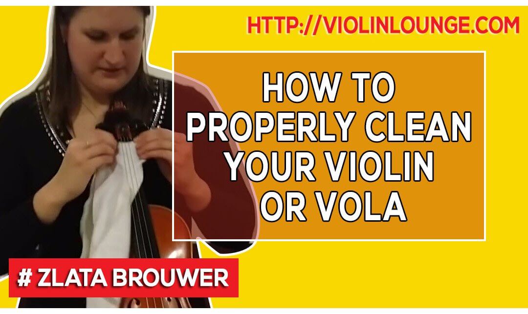 How To Clean Your Violin or Viola