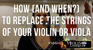 How (and when?) To Replace the Strings of Your Violin or Viola How (and when?) To Replace the Strings of Your Violin or Viola