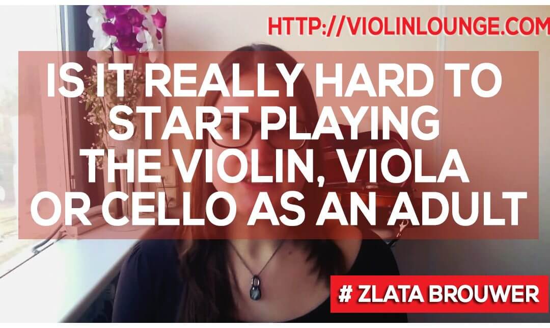 How Hard is it to Start to Play the Violin as an Adult