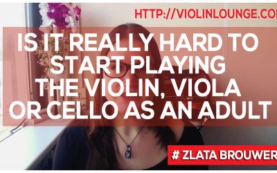 How Hard is it to Start to Play the Violin as an Adult
