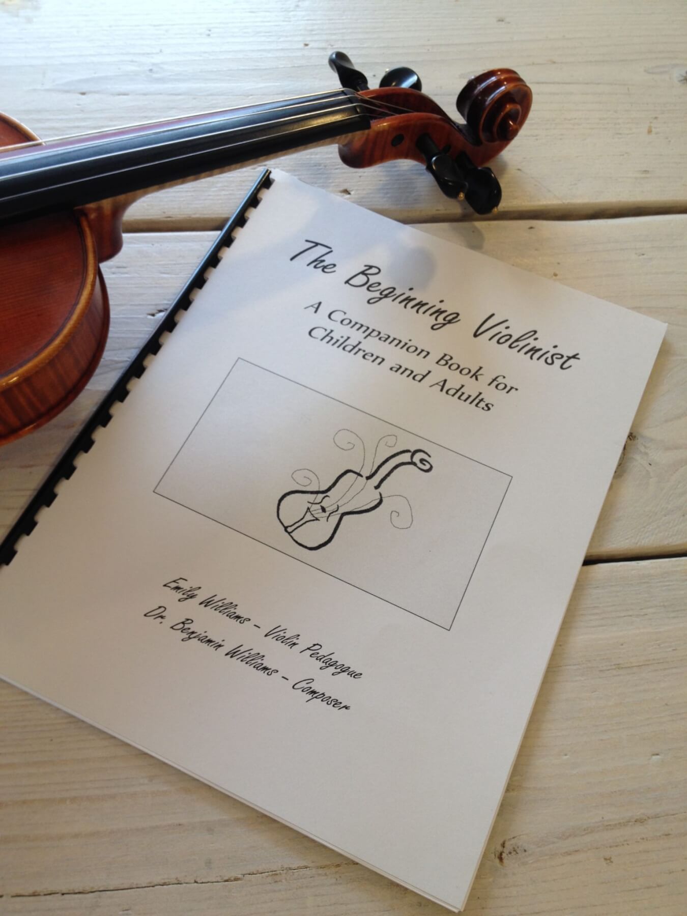 beginning violinist book emily williams