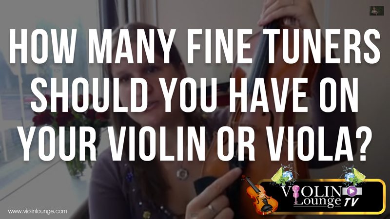 What Tailpiece and How Many Fine Tuners Should You Have on Your Violin or Viola?