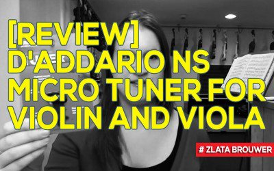 [Review] D’addario NS Micro Tuner for Violin and Viola