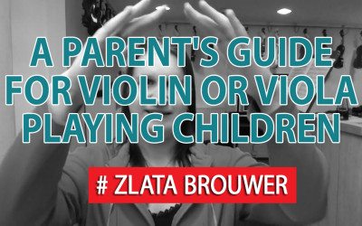 A Parent’s Guide for Violin or Viola Playing Children