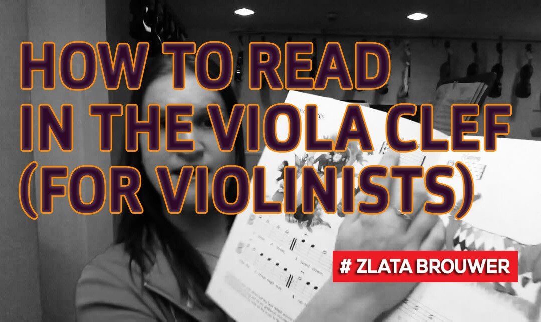 How to Read in the Viola Clef (for Violinists)