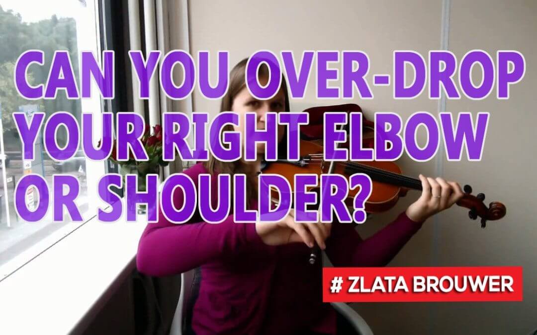 Can You Over-Drop Your Right Elbow or Shoulder while Bowing?