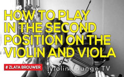 How To Play in the Second Position on the Violin and Viola