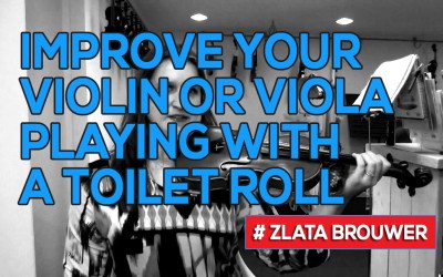 Improve Your Violin or Viola Playing with a Toilet Roll