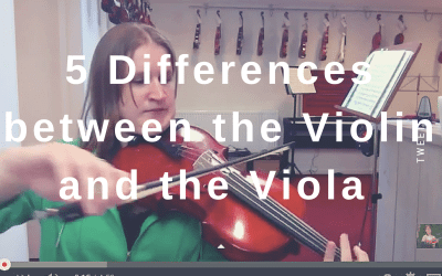 5 Differences between the Violin and the Viola
