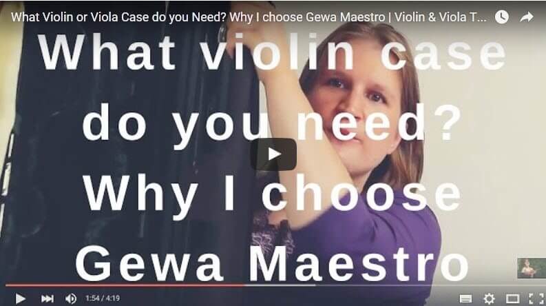 What Violin or Viola Case do you Need? Why I Choose Gewa Maestro | Violin & Viola TV #202