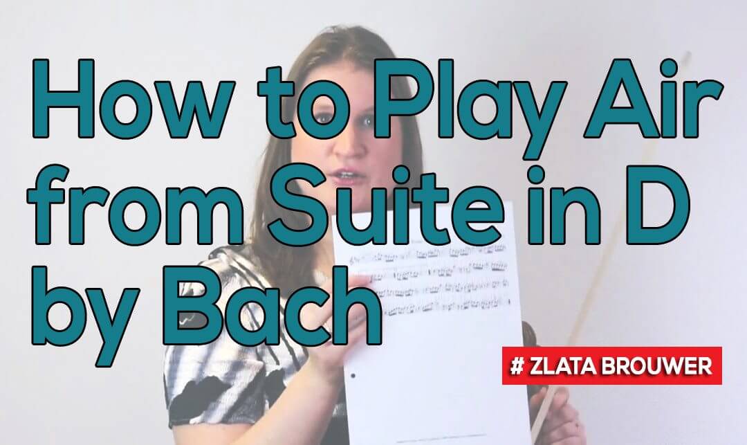 How to Play Air from Suite in D by Bach | Violin & Viola TV #207