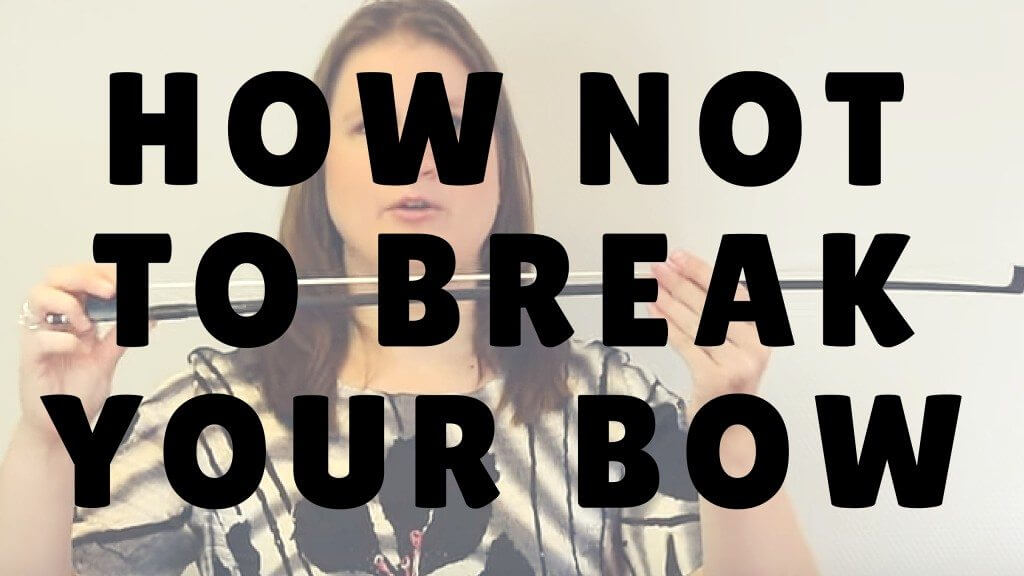 How NOT To Break Your Violin Bow - Violin Lounge TV #221