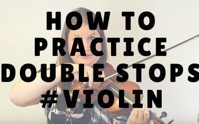3 Steps to Practice Double Stops on the Violin or Viola | Violin Lounge TV #225