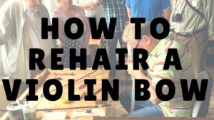 How to Rehair a Violin Bow | Violin Lounge TV #237 How to Rehair a Violin Bow | Violin Lounge TV #237