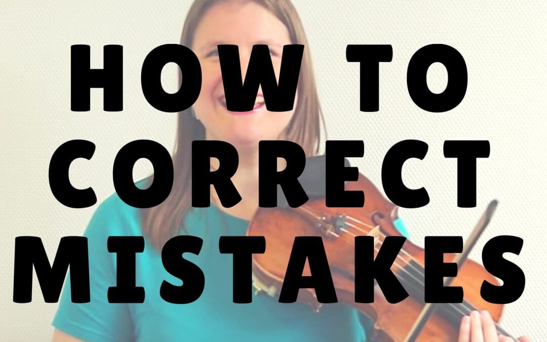 [Video] How to Correct a Mistake while Practicing Violin | Violin Lounge TV #243