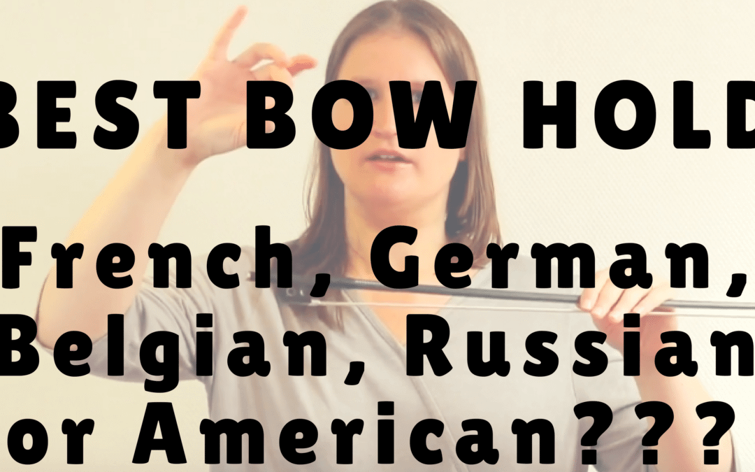 [Video] French, German, Belgian, Russian or American Bow Hold? | Violin Lounge TV #248