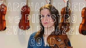 String Review: Pirastro Evah Pirazzi Gold and No 1 E string vs Warchal Amber | Violin Lounge TV #254 String Review: Pirastro Evah Pirazzi Gold and No 1 E string vs Warchal Amber | Violin Lounge TV #254