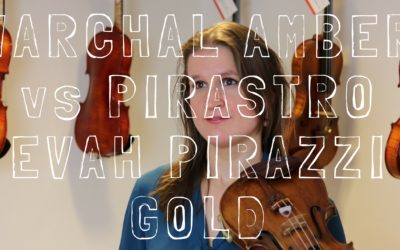 String Review: Pirastro Evah Pirazzi Gold and No 1 E string vs Warchal Amber | Violin Lounge TV #254