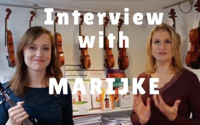 Interview with Marijke about learning to play the violin as an adult | Violin Lounge TV #260