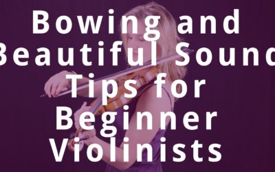 Violin Bowing & Beautiful Sound Tips for Beginner Violinists | Violin Lounge TV  #265