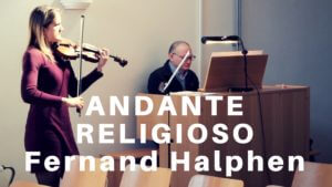 Andante Religioso by Fernand Halphen (violin and organ) Andante Religioso by Fernand Halphen (violin and organ)