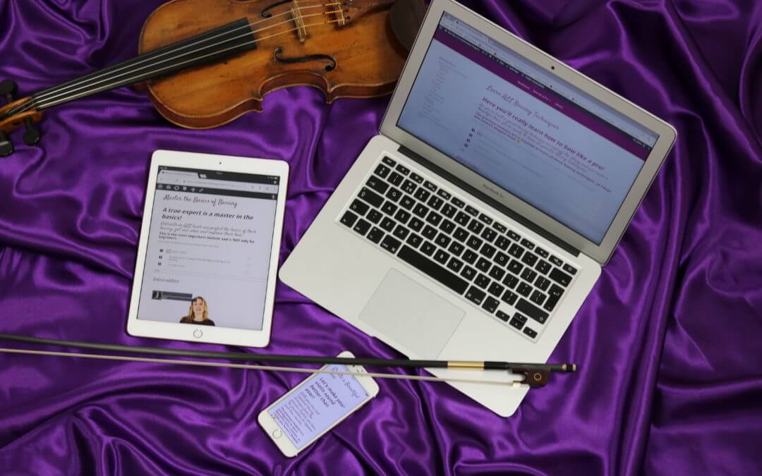 New Online Violin Lessons in Bow like a Pro