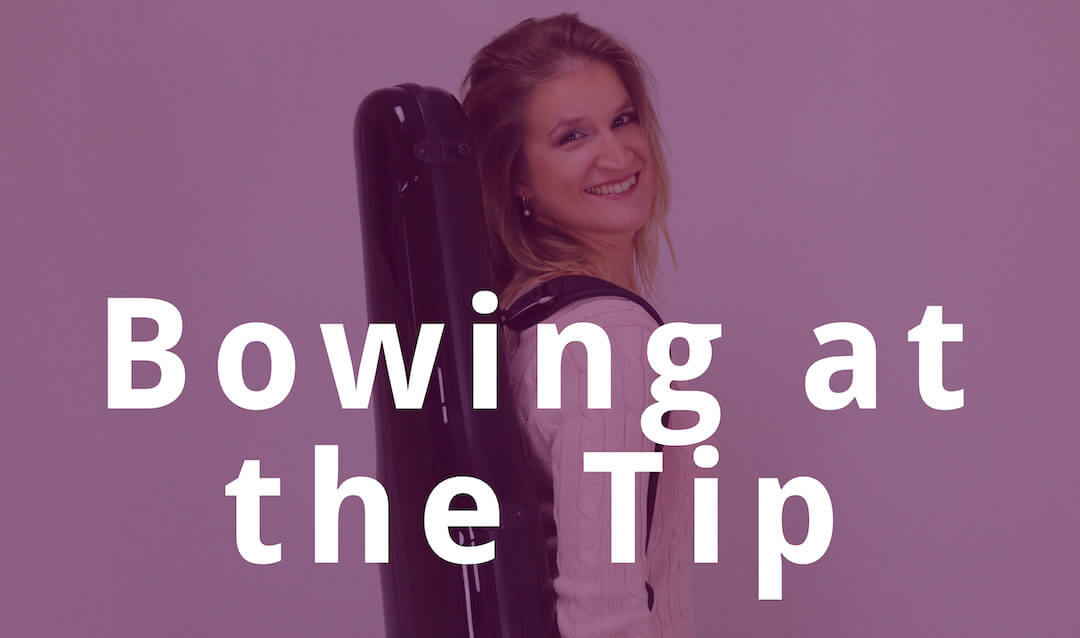 5 Tips for Beautiful Pianissimo Bowing at the Tip | Violin Lounge TV #285