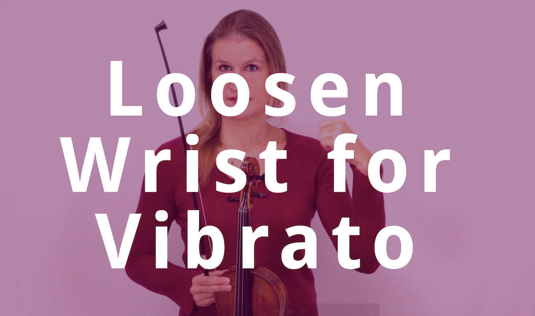 How to Loosen your Wrist for Vibrato | Violin Lounge TV #288