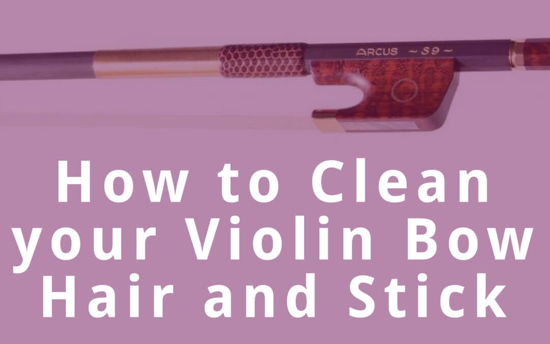 How to Clean your Violin Bow Hair and Stick | Violin Lounge TV #290