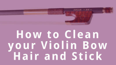 How to Clean your Violin Bow Hair and Stick | Violin Lounge TV #290 How to Clean your Violin Bow Hair and Stick | Violin Lounge TV #290