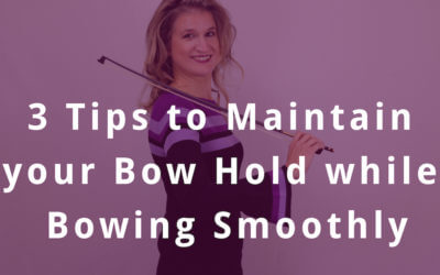 3 Tips to Stop your Hand from Sliding up the Bow | Violin Lounge TV #295
