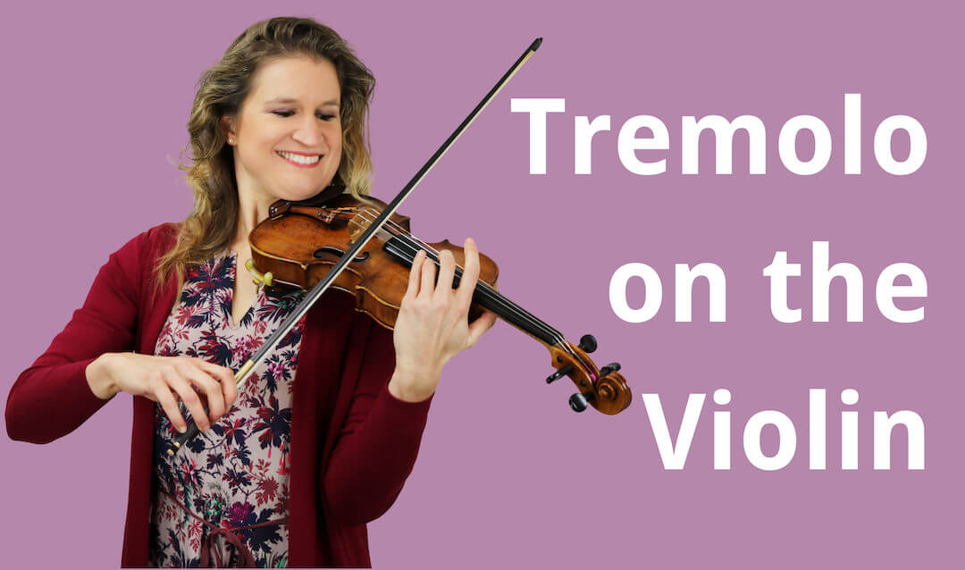 How to Play Tremolo on the Violin | Violin Lounge TV # 298