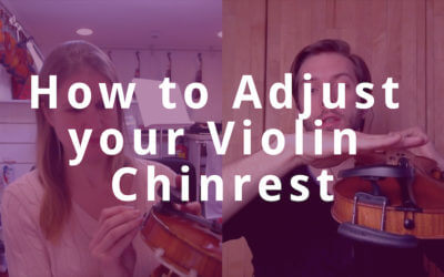 How to Adjust your Violin Chinrest and Play Comfortably
