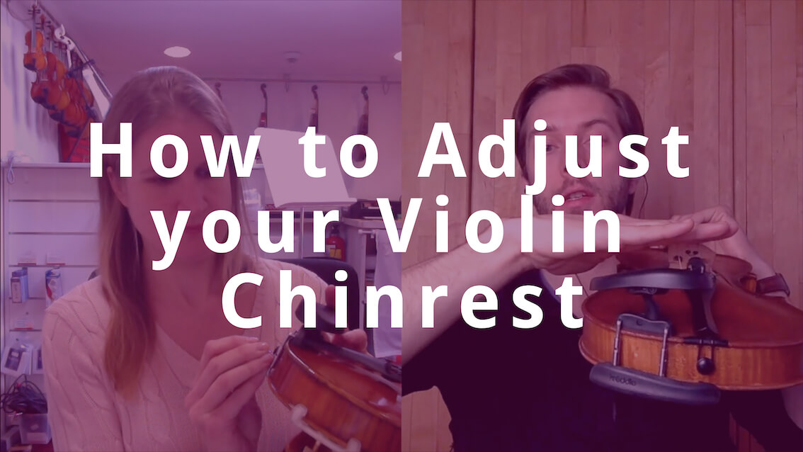 How to Adjust your Violin Chinrest and Play Comfortably