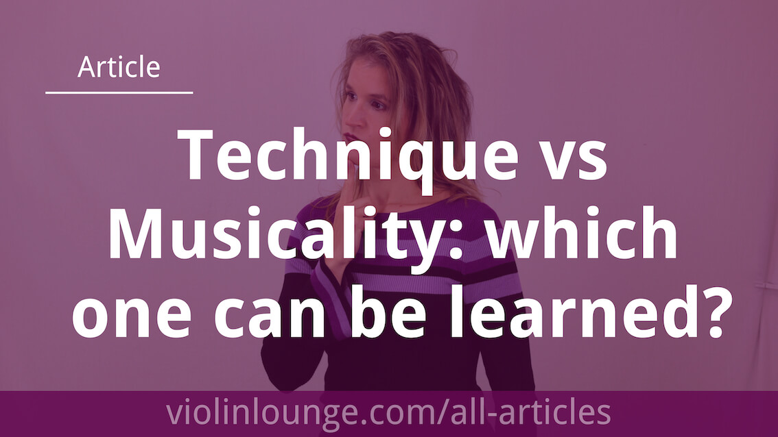 focus on musicality or technique during performancs