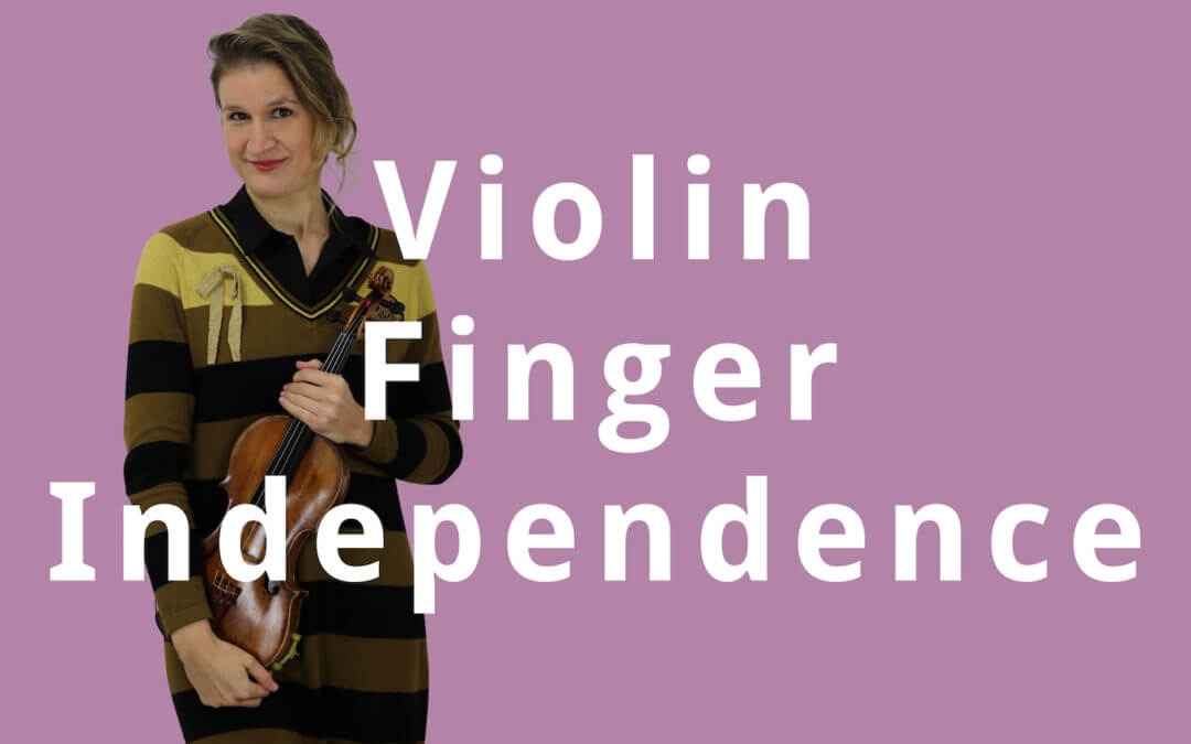 Finger Independence Exercises for the Violin | Violin Lounge TV #304