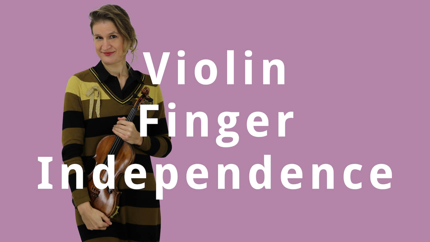 Finger Independence Exercises for the Violin Violin Lounge TV 304