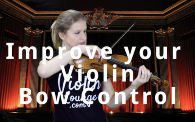 Improve your Violin Bow Control | Violin Lounge TV #305
