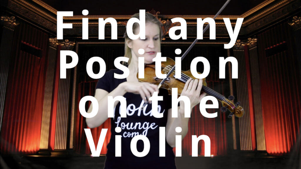 How to Find any Position on the Violin